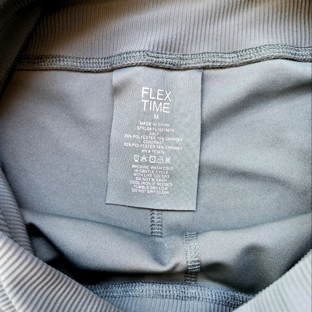 Flex Time by Thrive Societe Sage Green  Drawstring Leggings Womens Medium Yoga - Picture 5 of 9
